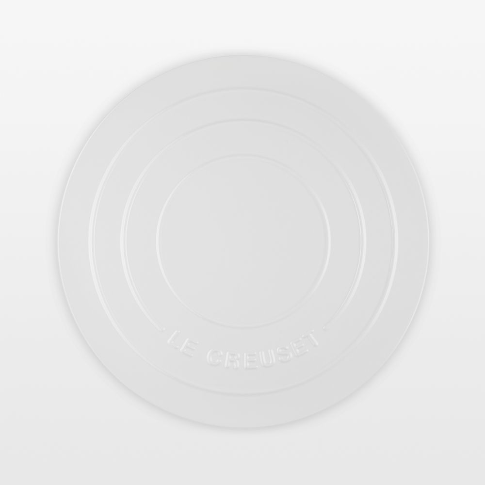 Le Creuset Stoneware White Round Pizza Stone