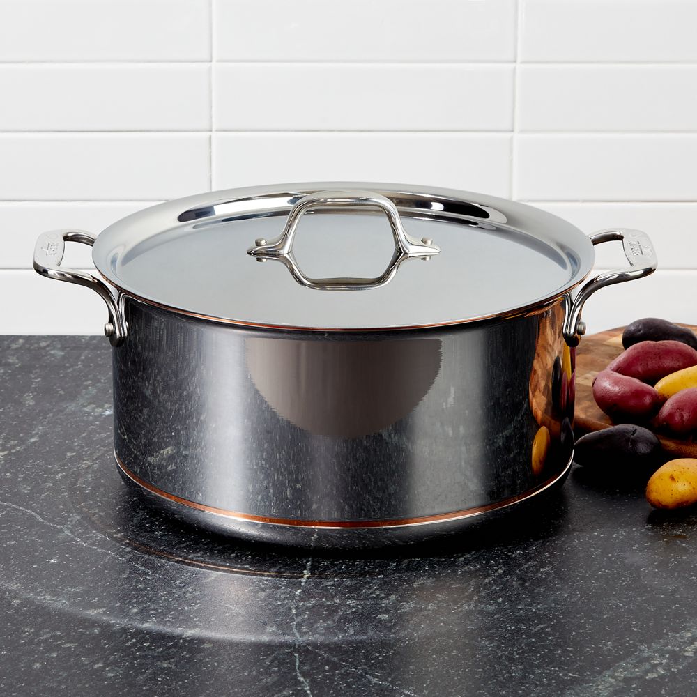 All-Clad Copper Core 8-Quart Stockpot with Lid