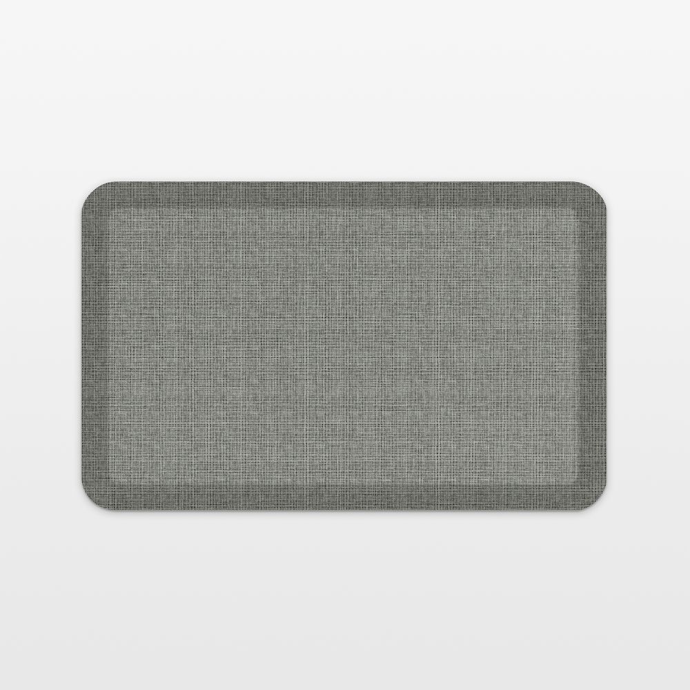 GelPro Designer Comfort Tweed Grey Goose Kitchen Mat, 20"x32"