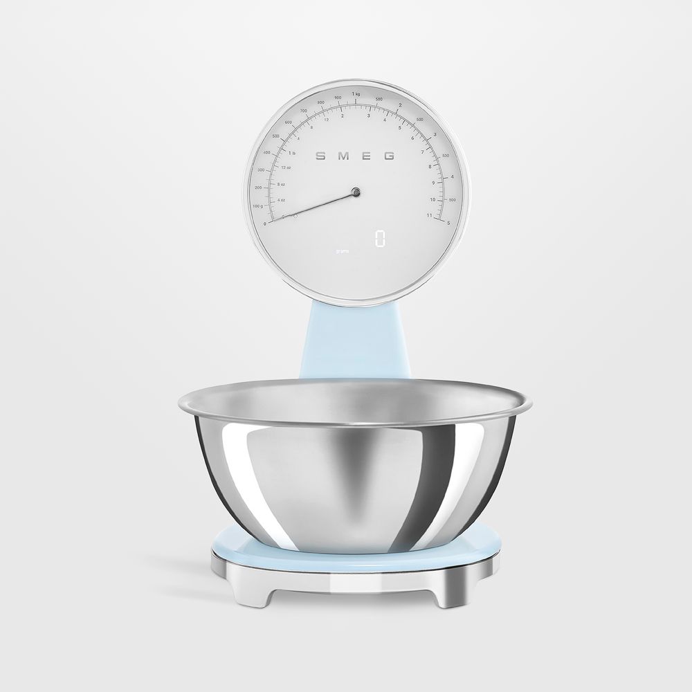 SMEG Pastel Blue '50s Retro Kitchen Scale