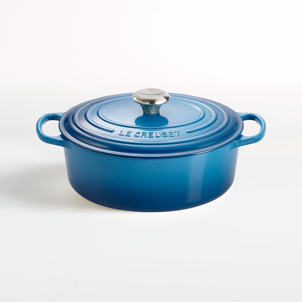Le Creuset Signature 5-Qt. Marseille Enameled Cast Iron Oval Dutch Oven