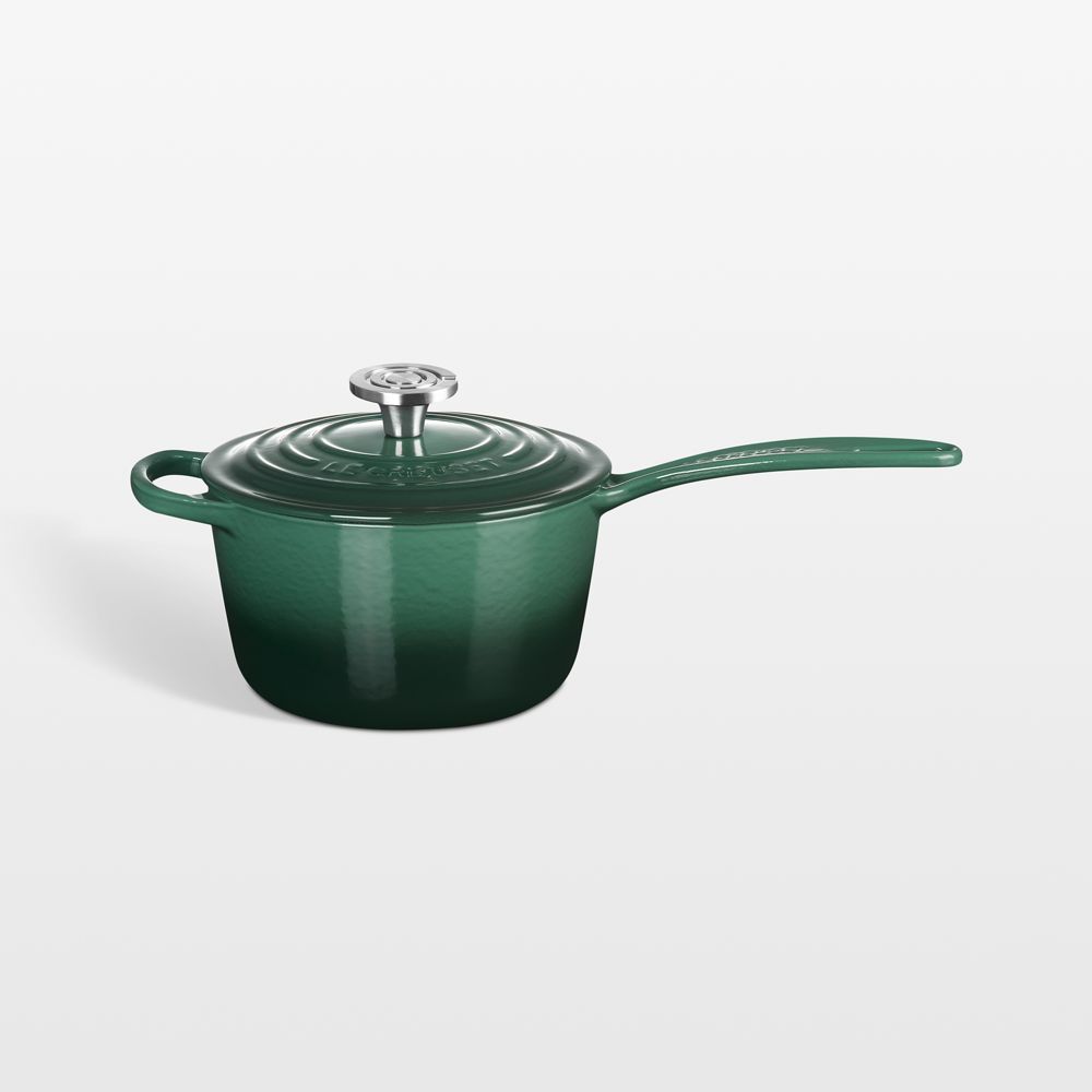 Le Creuset Signature 1.75-Qt. Artichaut Enameled Cast Iron Saucepan with Lid
