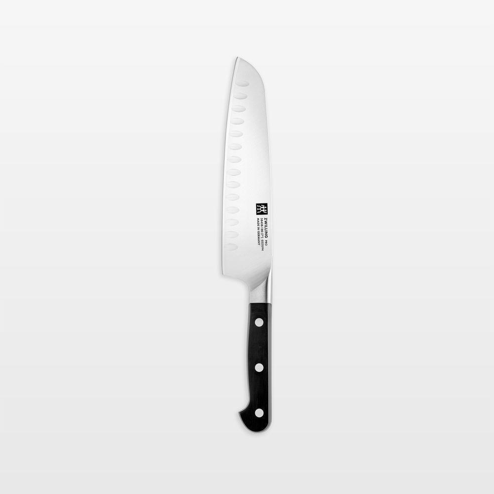 ZWILLING Pro 7'' Hollow Edge Santoku Knife