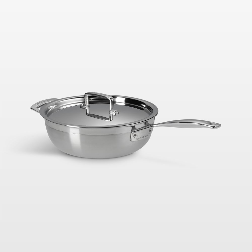 Le Creuset Classic Stainless Steel 3.5-Qt. Chef's Pan