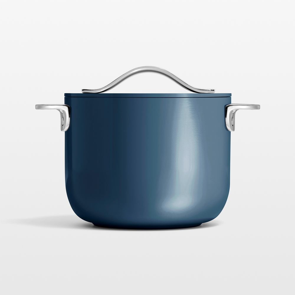 Caraway Cookware Plus Navy 2-Qt. Petite Ceramic Cooker with Lid