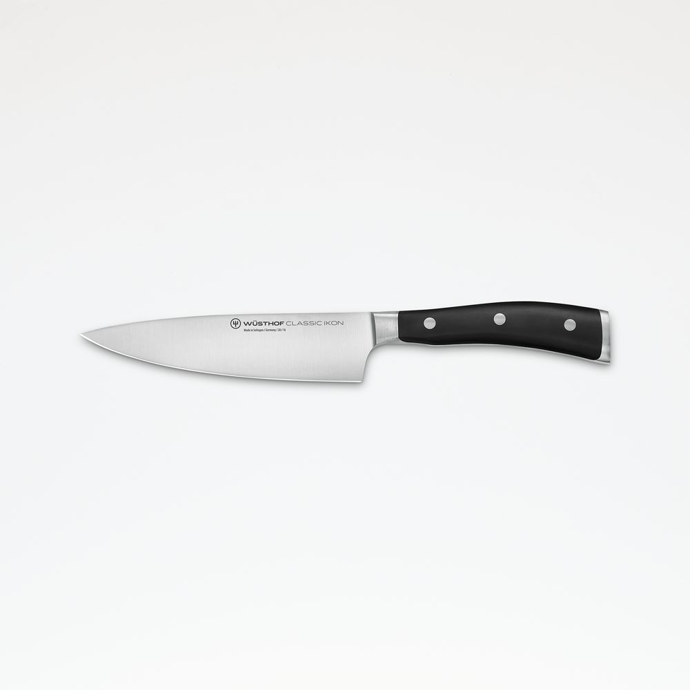 Wusthof Classic Ikon Black 6" Chef's Knife