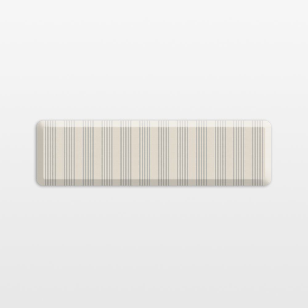 GelPro Cuisine Grey Comfort Kitchen Mat 20"x72"