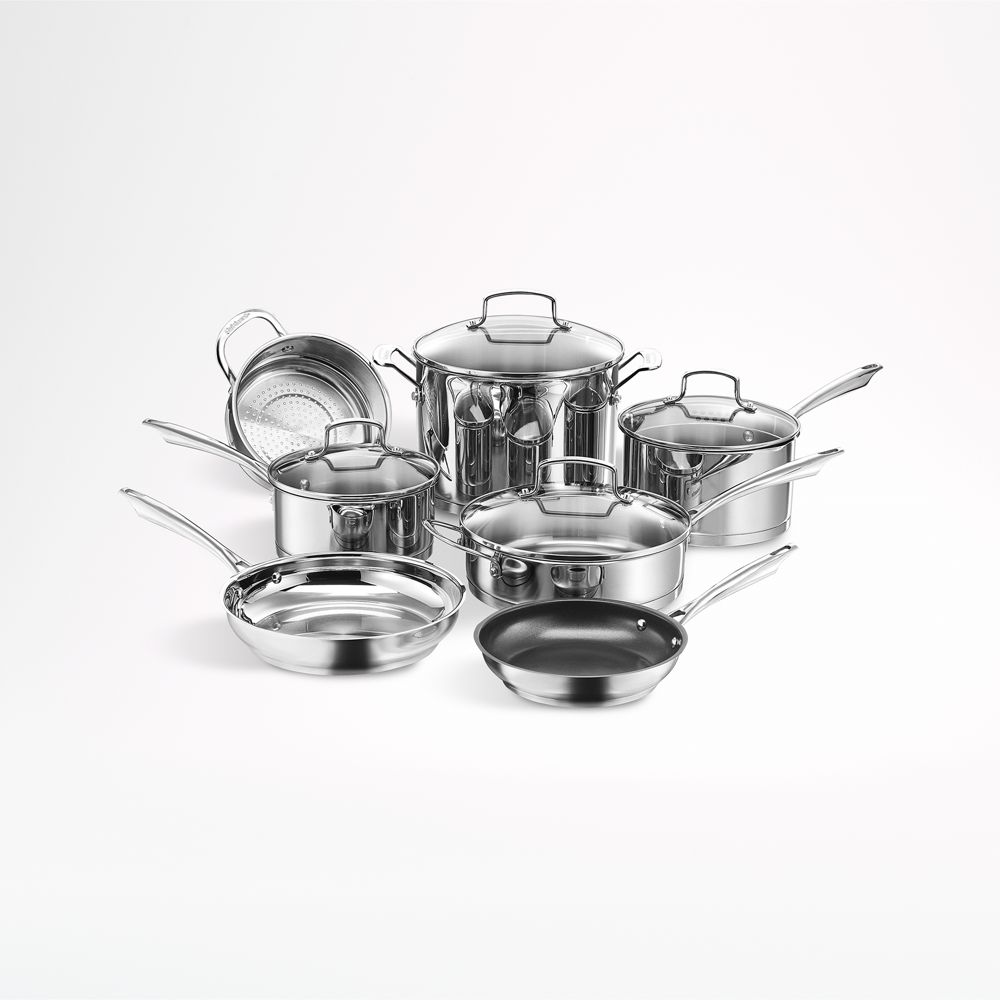 Cuisinart Professional Series Stainless 11-Piece Cookware Set