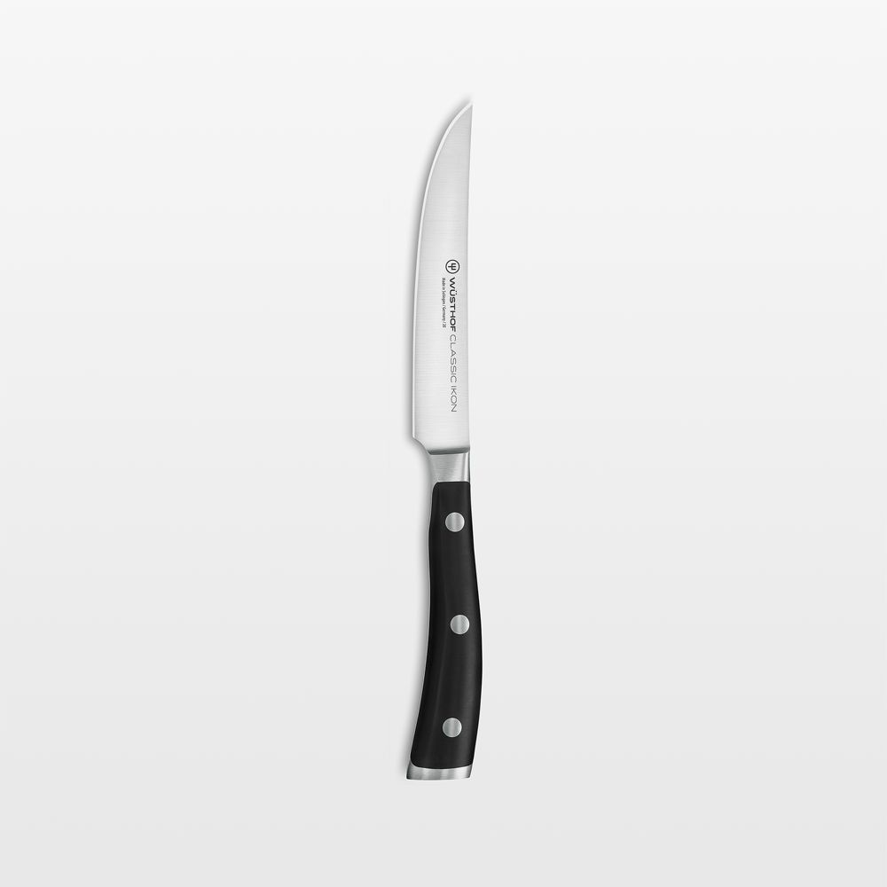 Wusthof Classic Ikon Black 4.5" Steak Knife