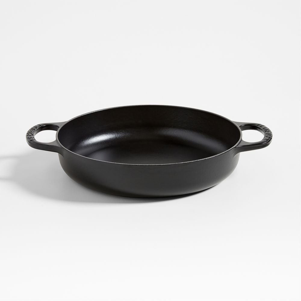 Le Creuset Signature 11" Licorice Enameled Cast Iron Everyday Pan