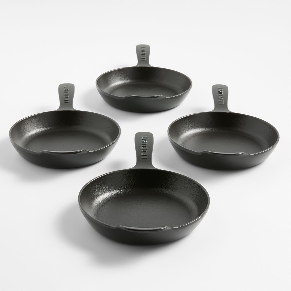 Le Creuset Gourmand.33-Qt. Individual Serving Skillet, Set of 4