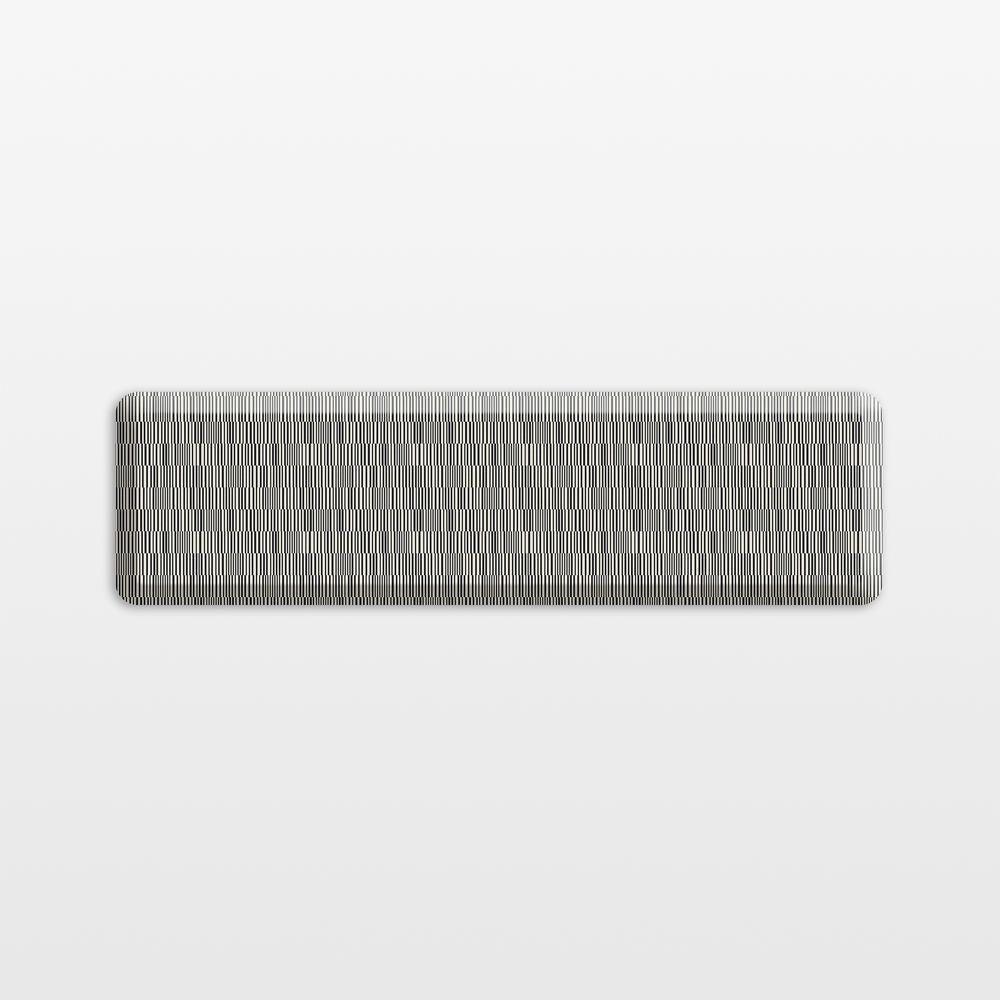 GelPro OffSet Black Comfort Kitchen Mat 20"x72"