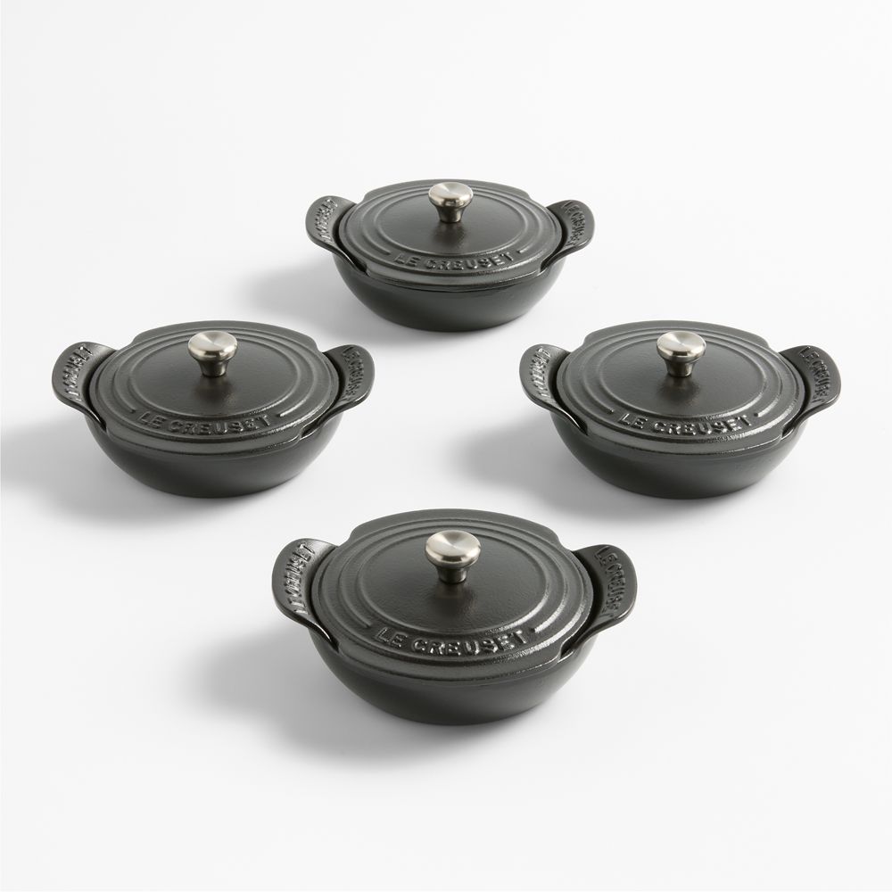 Le Creuset Gourmand.33-Qt. Individual Serving Braiser with Lids, Set of 4