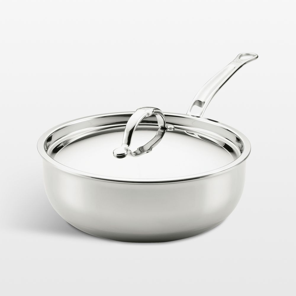 Hestan Probond Luxe 2-Qt. Stainless Steel Saucier with Lid