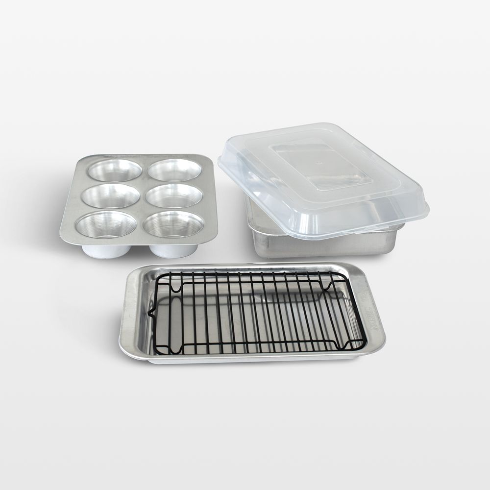 Nordic Ware Naturals 5-Piece Compact Ovenware