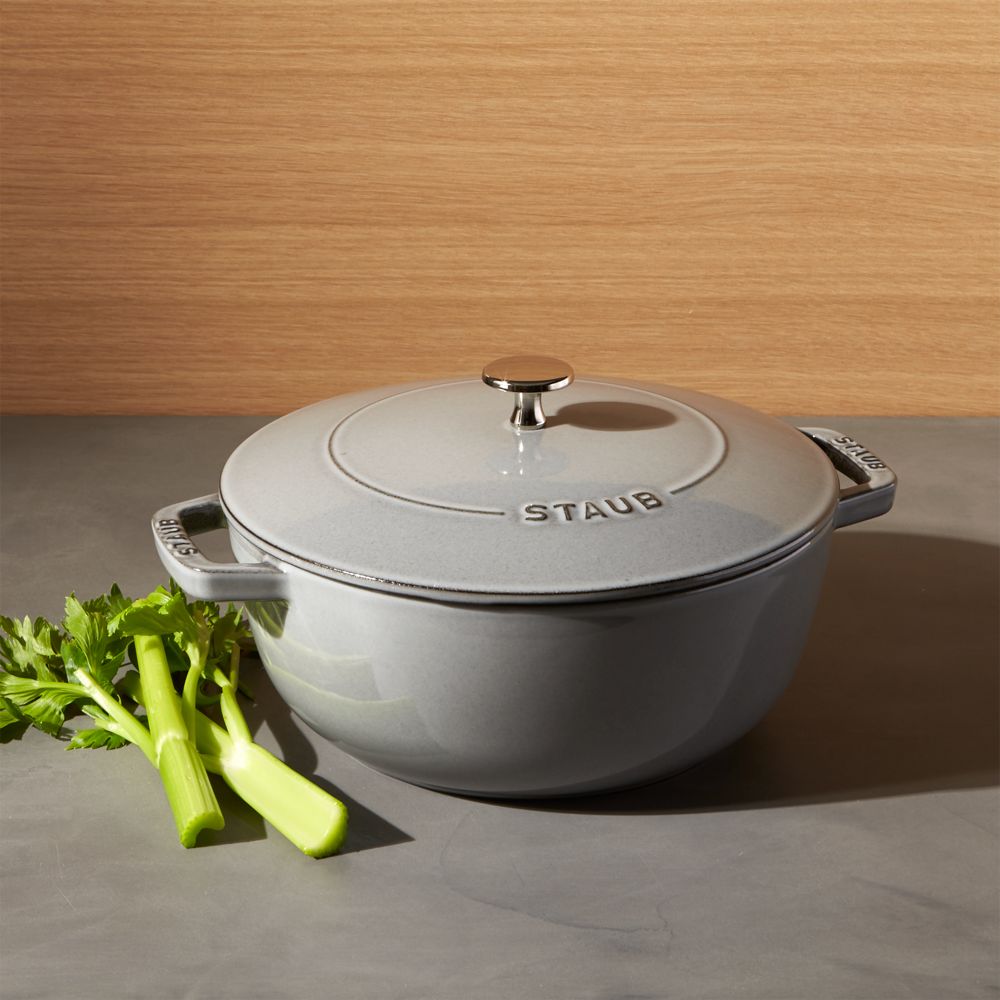 Staub 3.75-Qt. Graphite Grey Essential French Oven