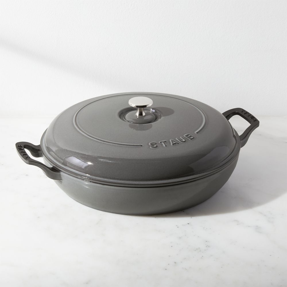 Staub 3.5-Qt Graphite Braiser