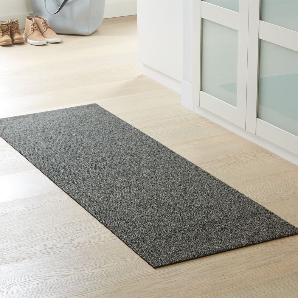 Chilewich Heathered Fog Woven Floormat Runner