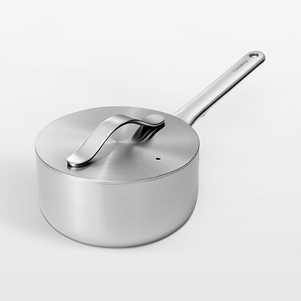 Caraway Stainless Steel 1.75-Qt. Mini Saucepan