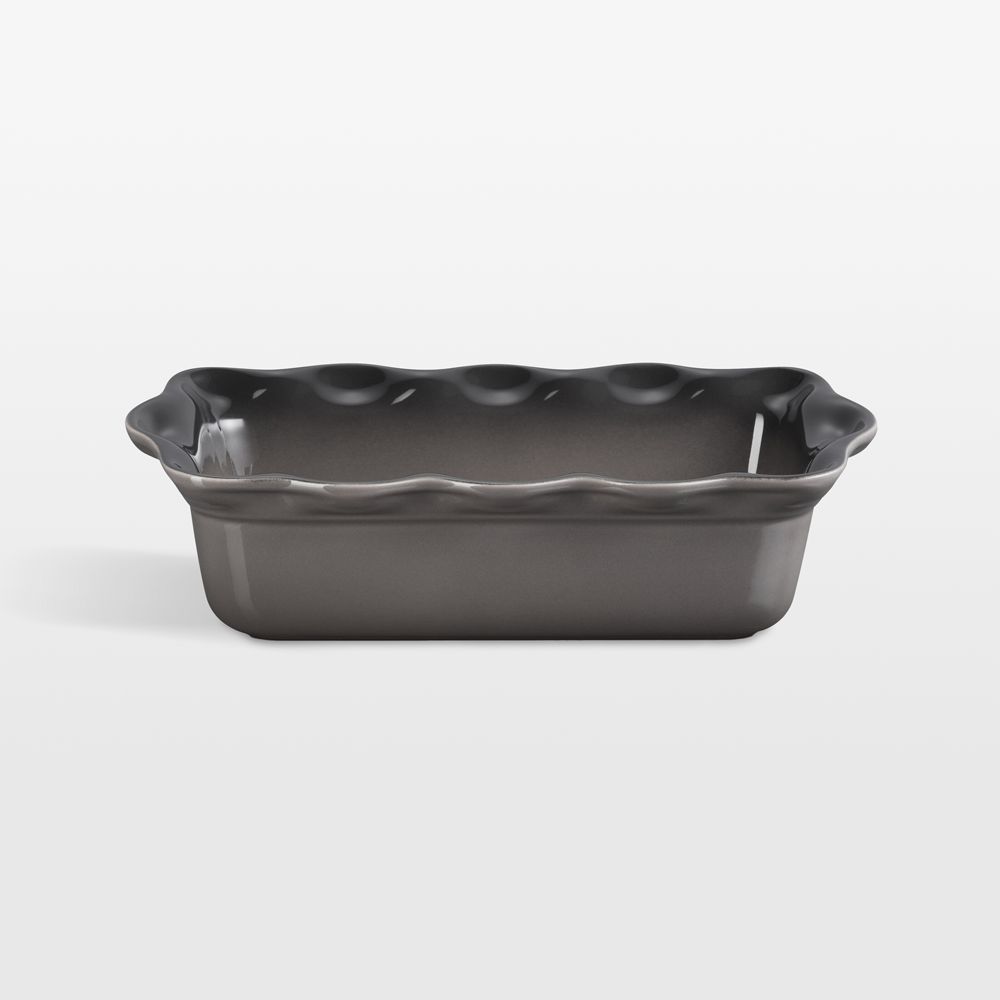 Le Creuset Heritage Oyster Fluted Ceramic Loaf Pan