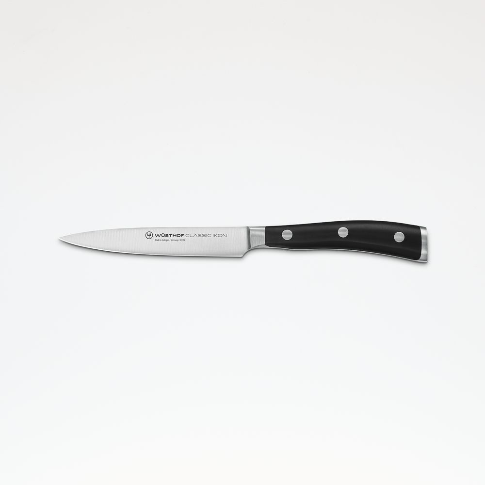 Wusthof Classic Ikon Black 4.5" Utility Knife