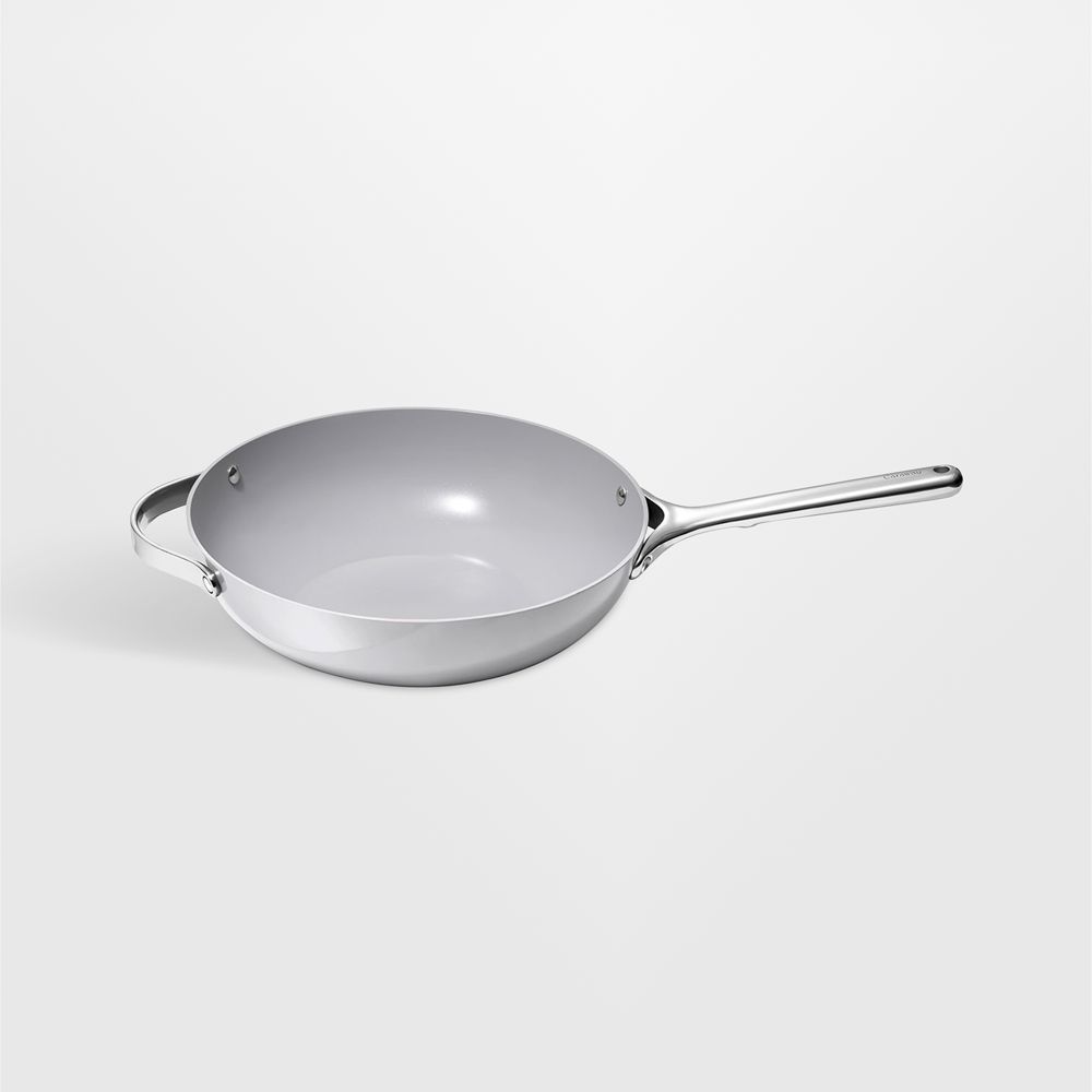 Caraway Cookware Plus Grey Ceramic Nonstick 12" Stir Fry Pan