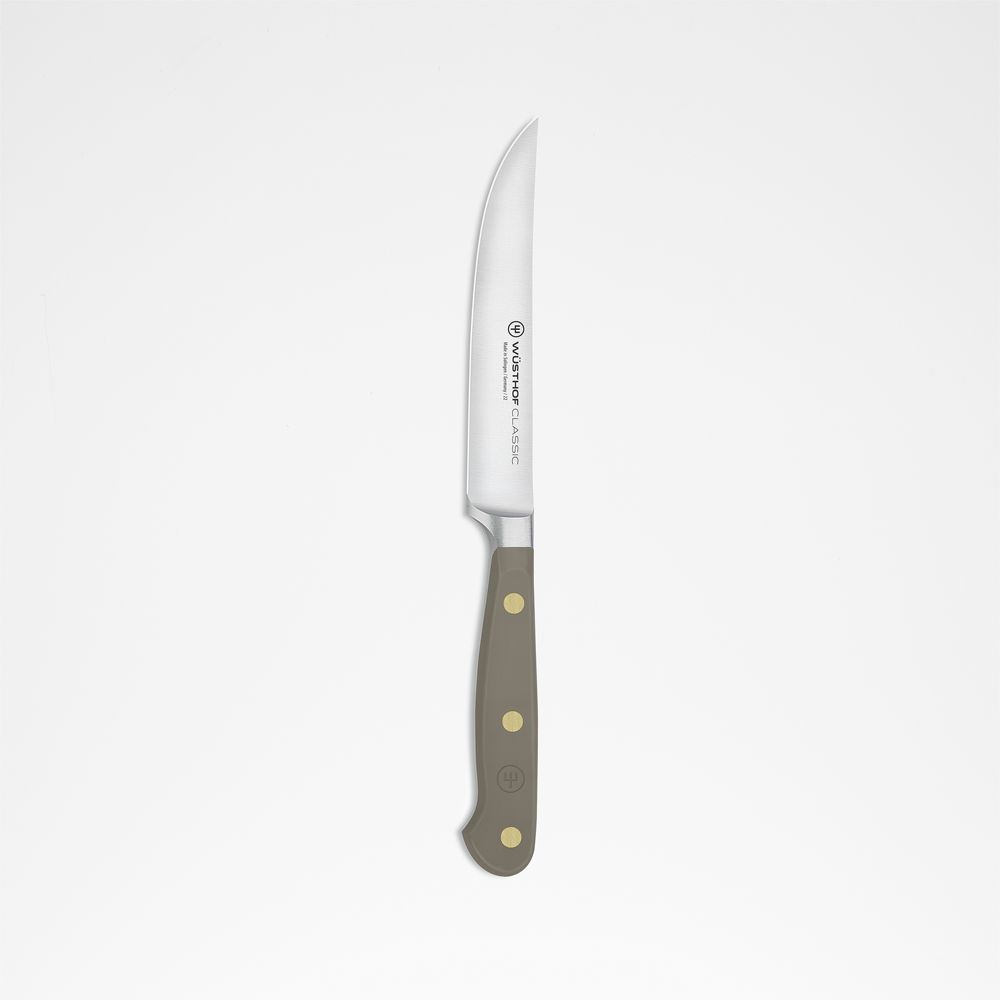 Wusthof Classic Color Velvet Oyster 4.5" Steak Knife