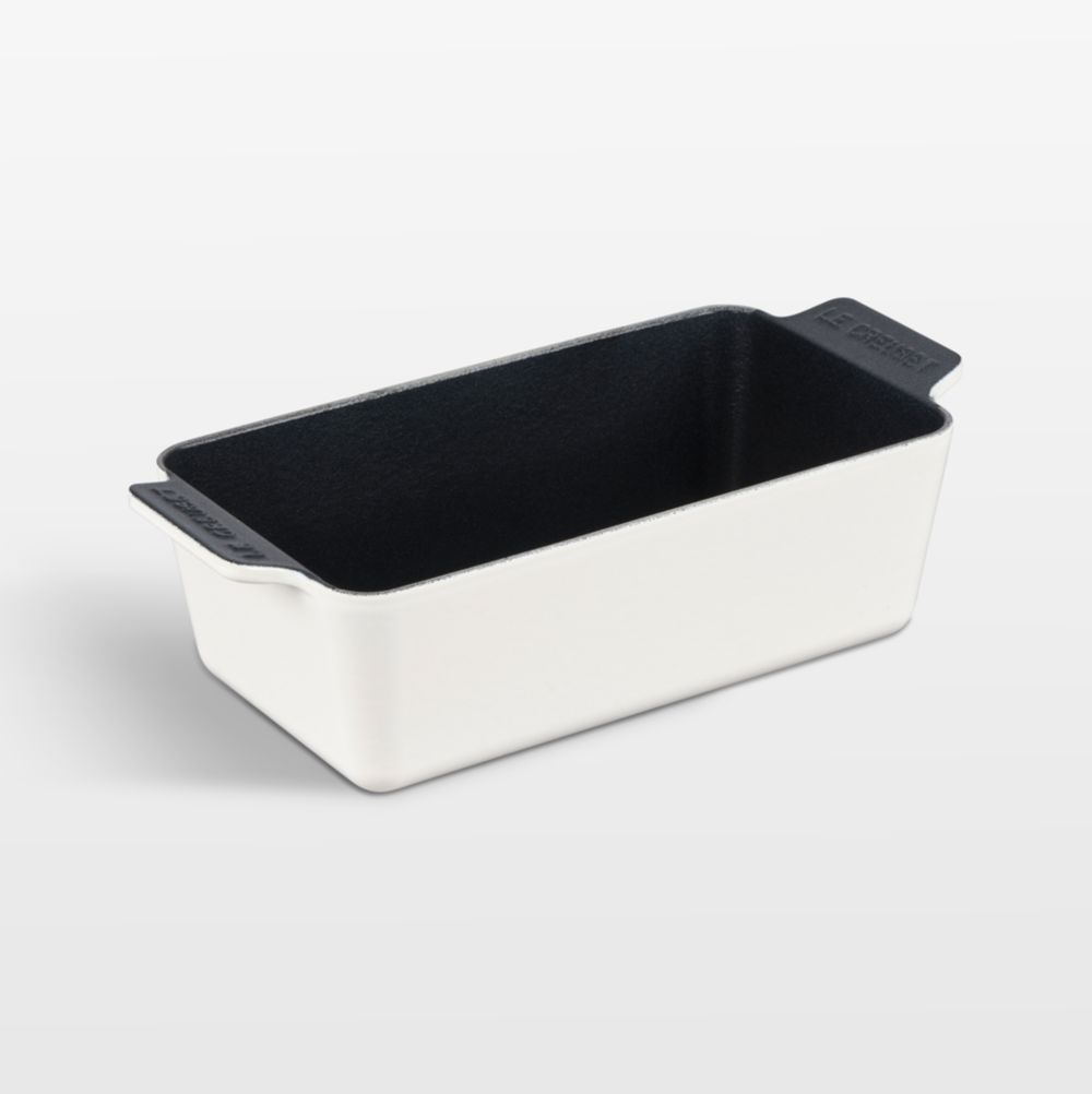 Le Creuset Signature White Cast Iron Loaf Pan