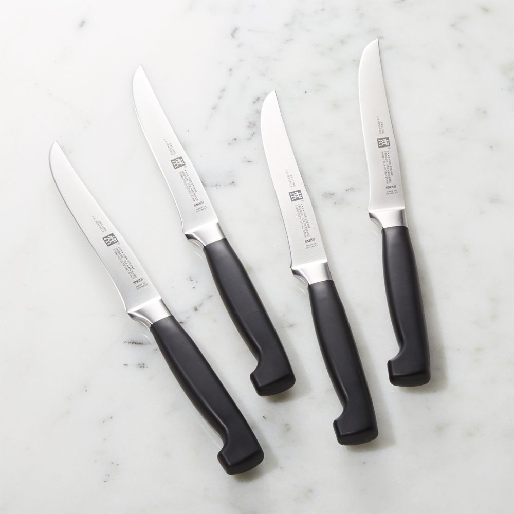 ZWILLING Four Star Steak Knives, Set of 4