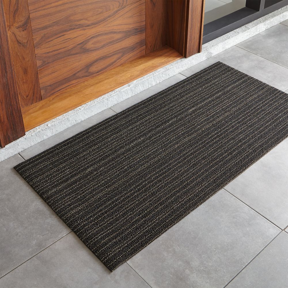 Chilewich Steel Striped 24"x48" Doormat