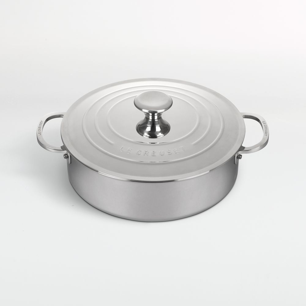 Le Creuset Stainless Steel 4.5-Qt. Rondeau
