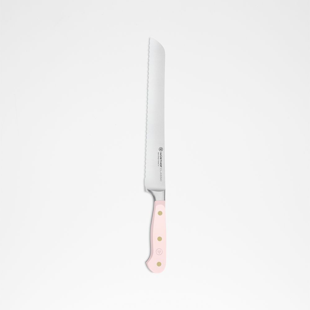 Wusthof Classic Color Pink Himalayan Salt 9" Serrated Bread Knife