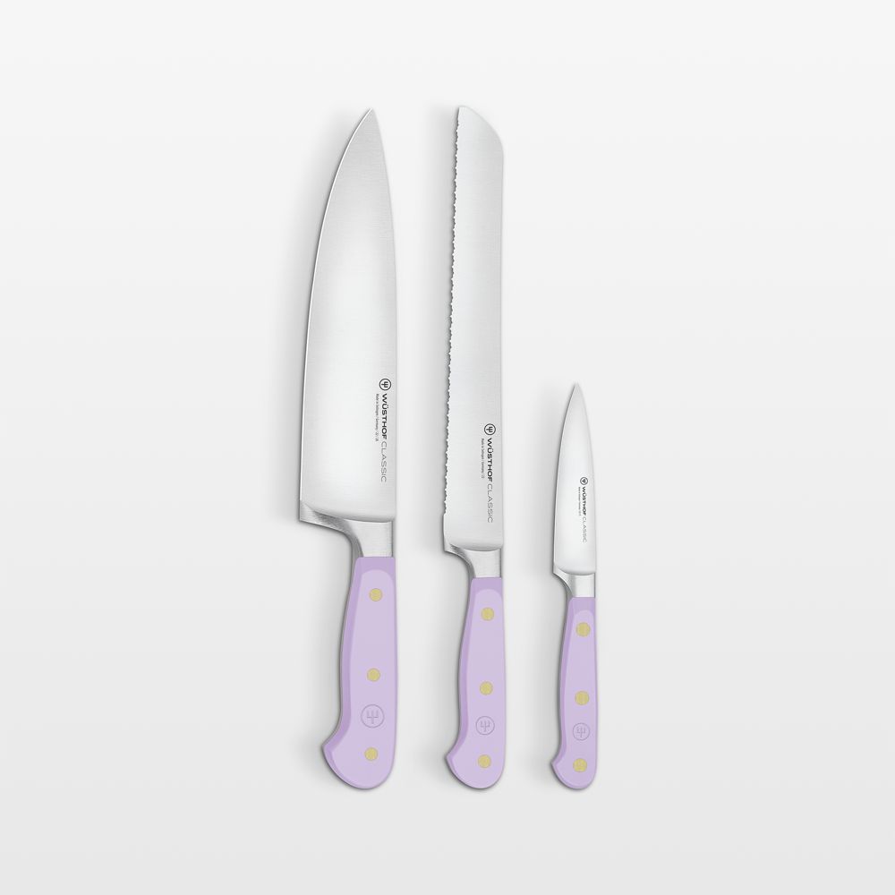 Wusthof Classic Color Purple Yam 3-Piece Knife Set