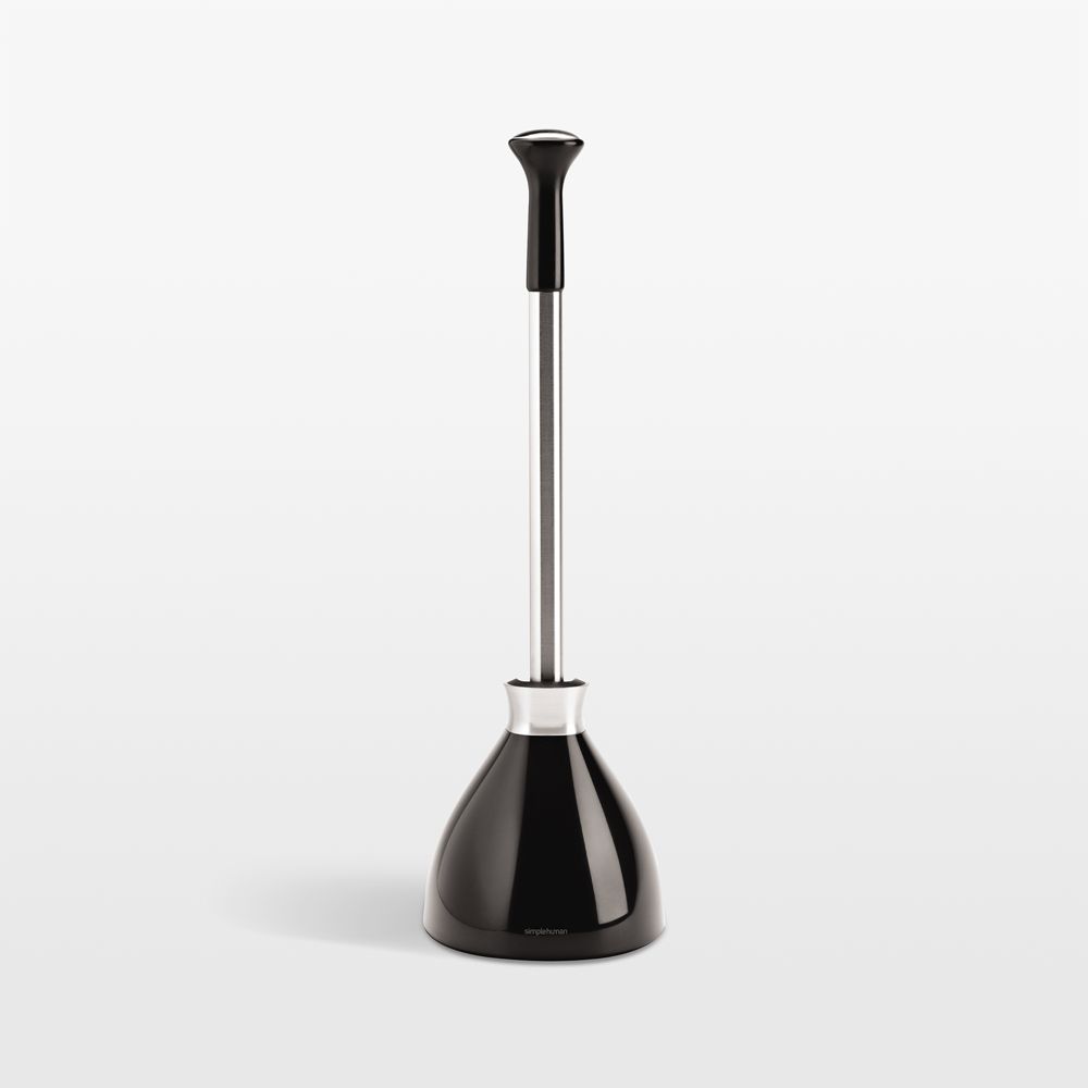 Simplehuman Black Toilet Plunger