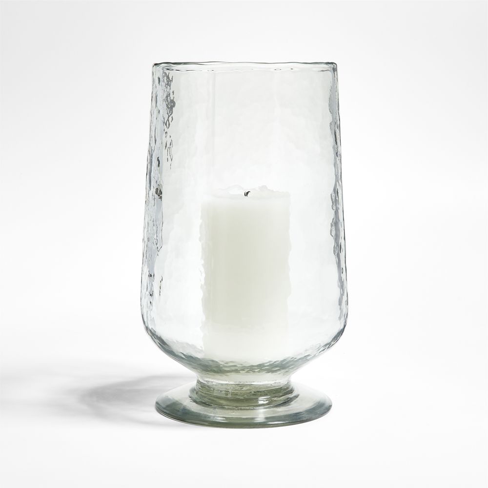 Bergen Glass Hurricane Candle Holders