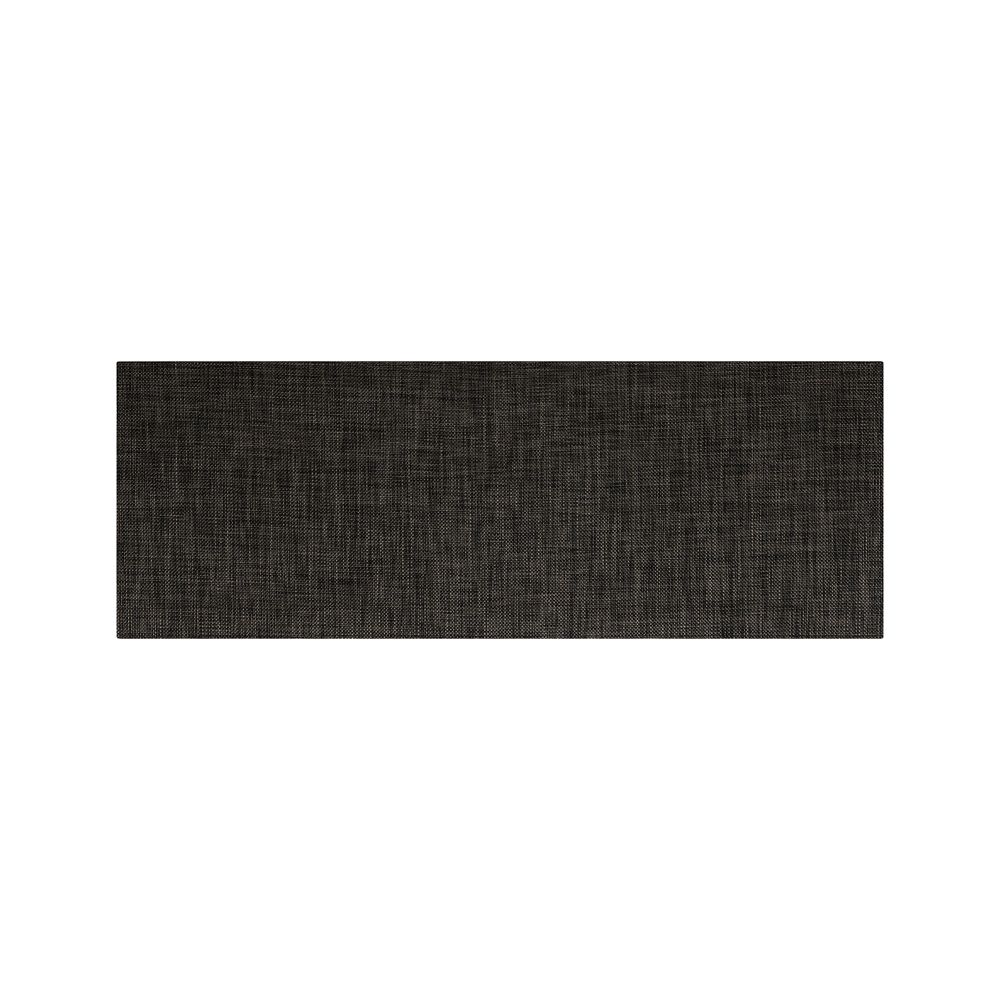 Chilewich Basketweave Carbon Woven Floormat Runner
