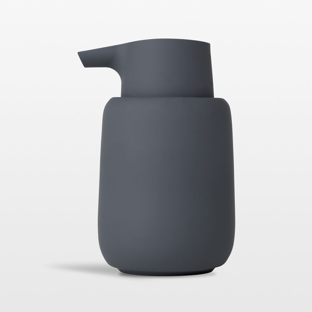 Blomus SONO Ceramic Magnet Grey Soap Dispenser
