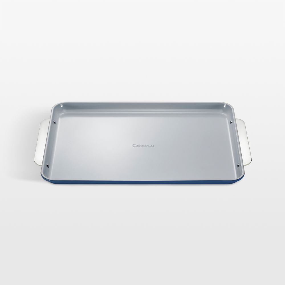 Caraway Navy Ceramic Nonstick Large Baking Sheet