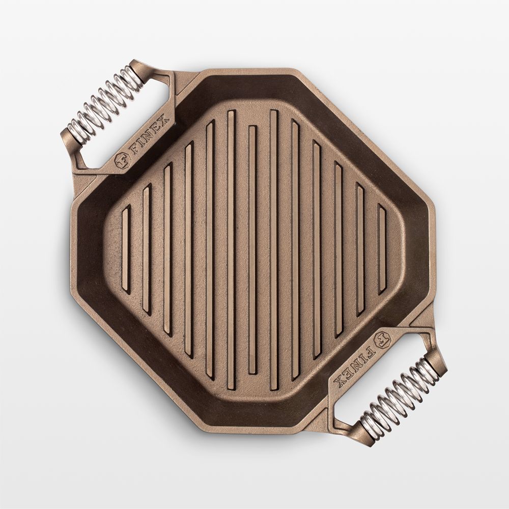 Finex 12" Double Handle Grill Pan