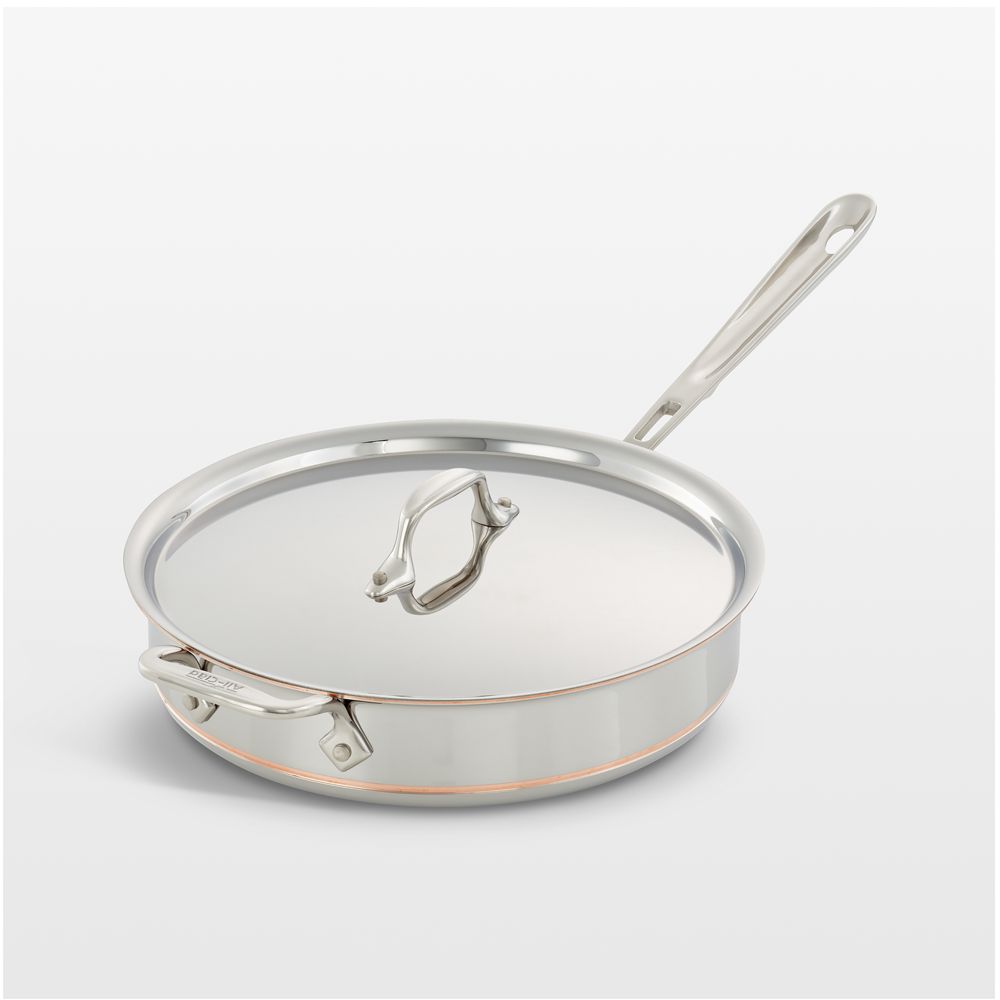 All-Clad Copper Core 3-Qt. Sauté Pan with Lid