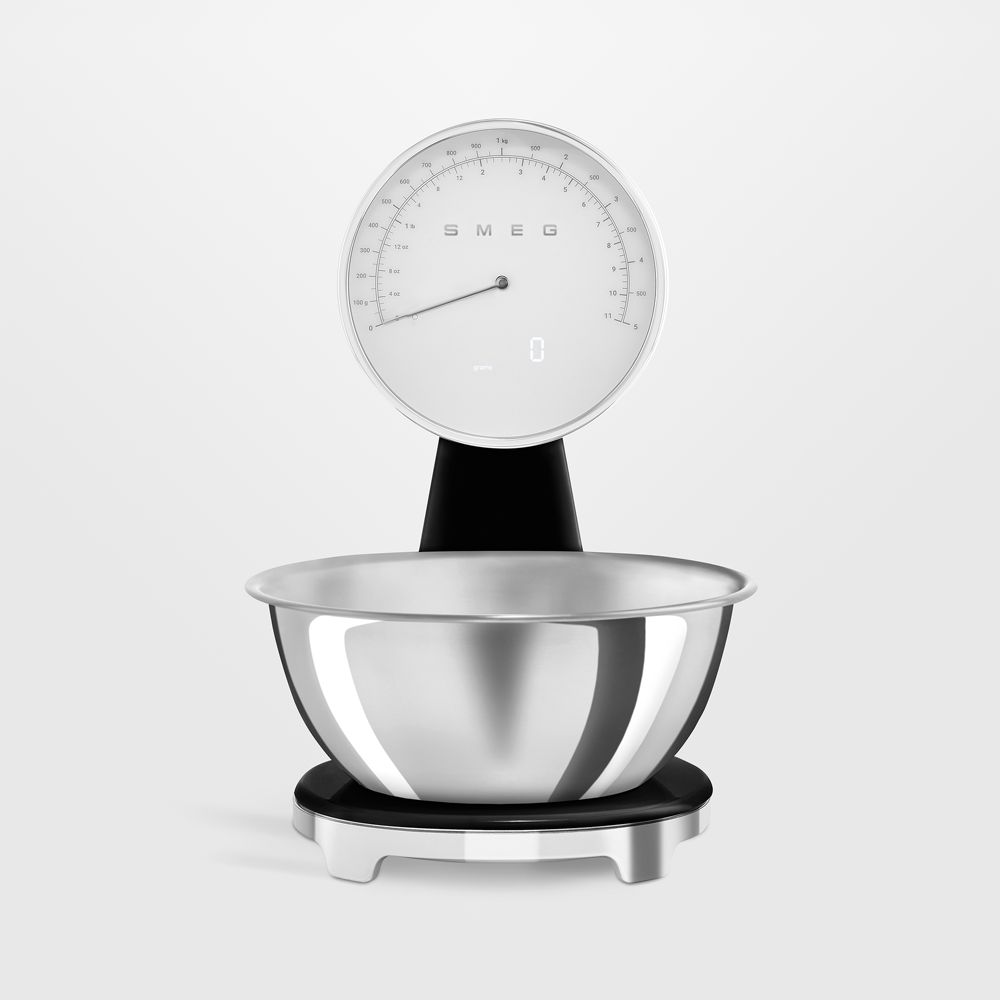 SMEG Black '50s Retro Kitchen Scale