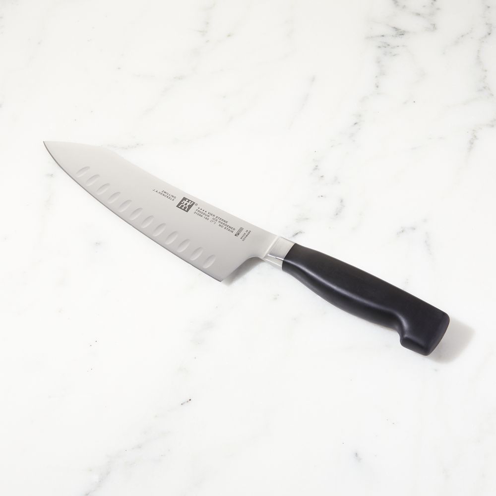 ZWILLING Four Star 7" Rocking Santoku Knife