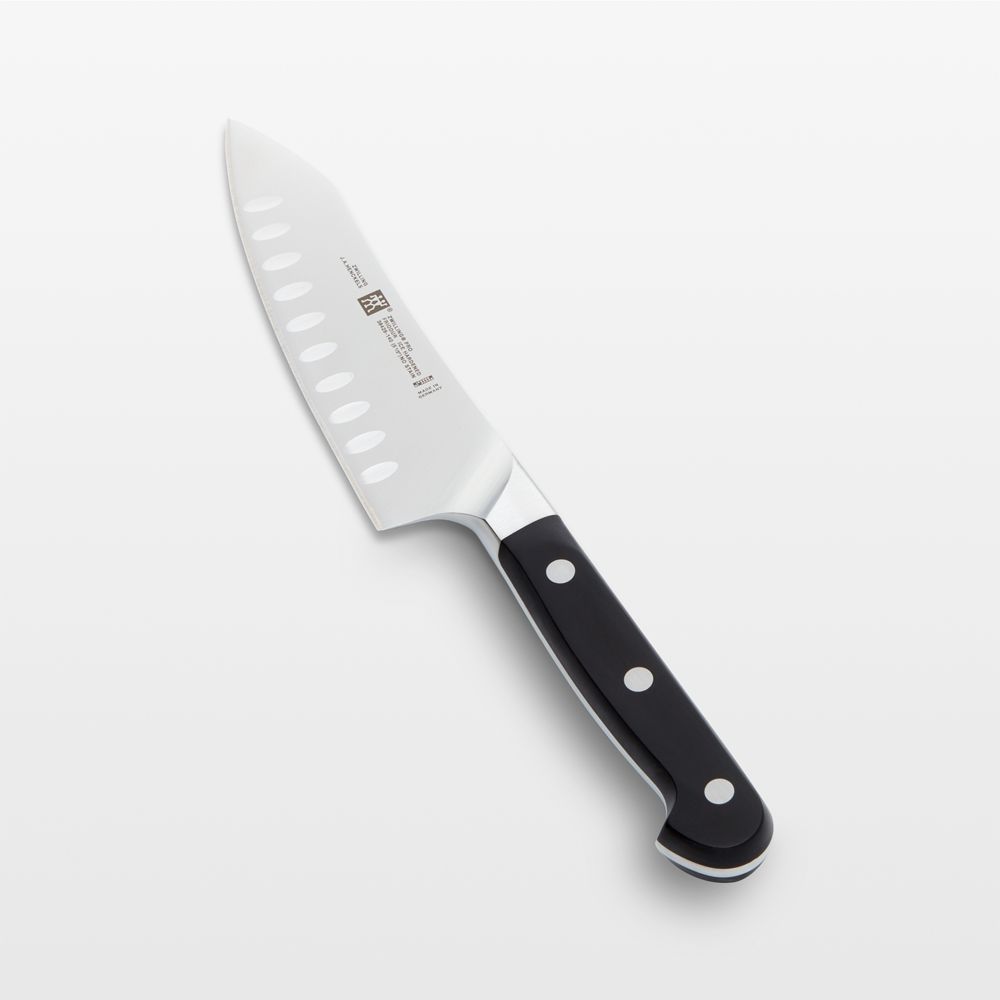 ZWILLING Pro 5.5" Hollow Edge Rocking Santoku Knife