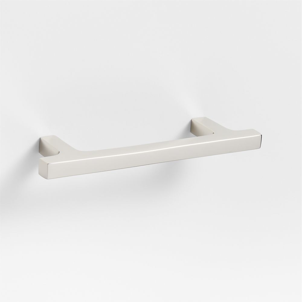Square Edge Polished Chrome Cabinet Drawer Bar Pulls