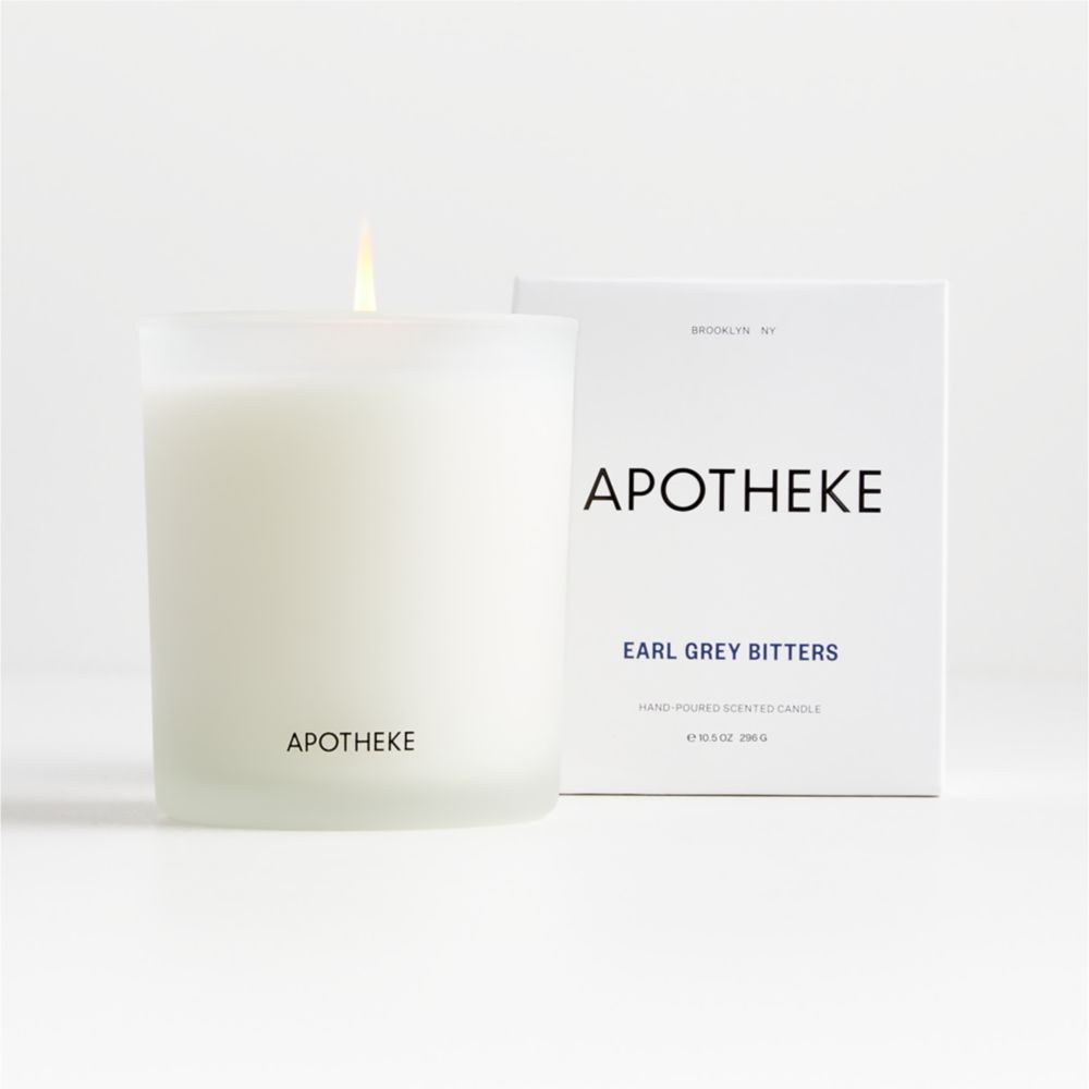 Apotheke Earl Grey Bitters Scented Candles and Diffuser