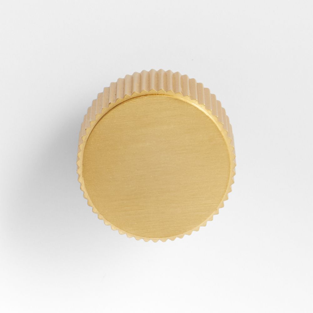 Modern Fluted Cabinet Knobs