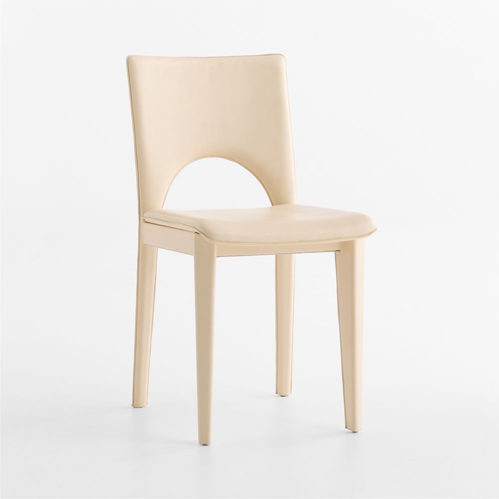 Corsette Leather Dining Chair by Laura Harrier & Tiffany Howell