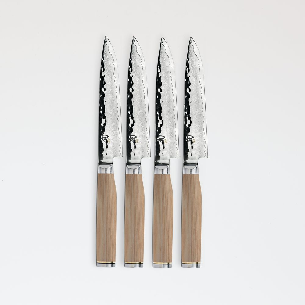 Shun Premier Blonde Steak Knives, Set of 4