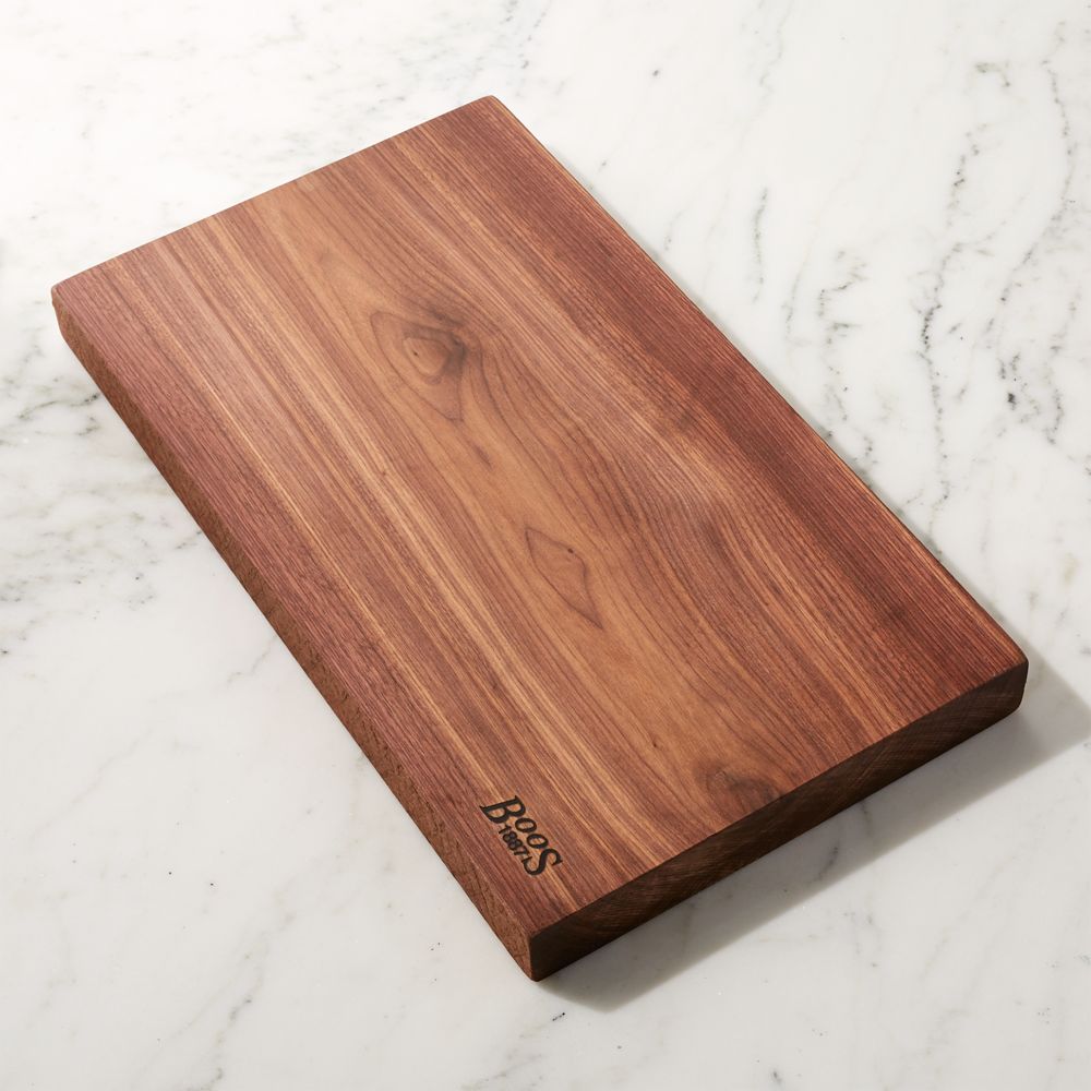 John Boos Rustic Edge Walnut Cutting Boards