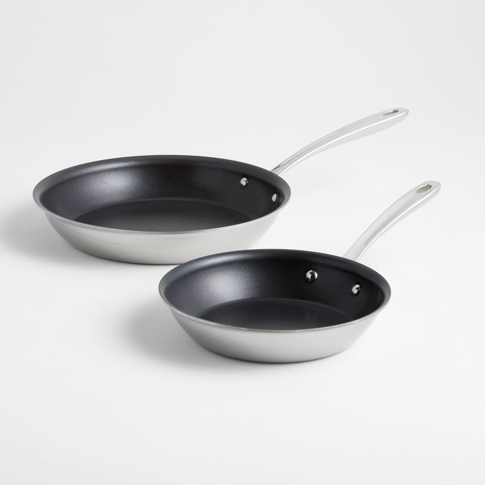 All-Clad D3 Curated Nonstick Pro 8" and 10" Fry Pans Set